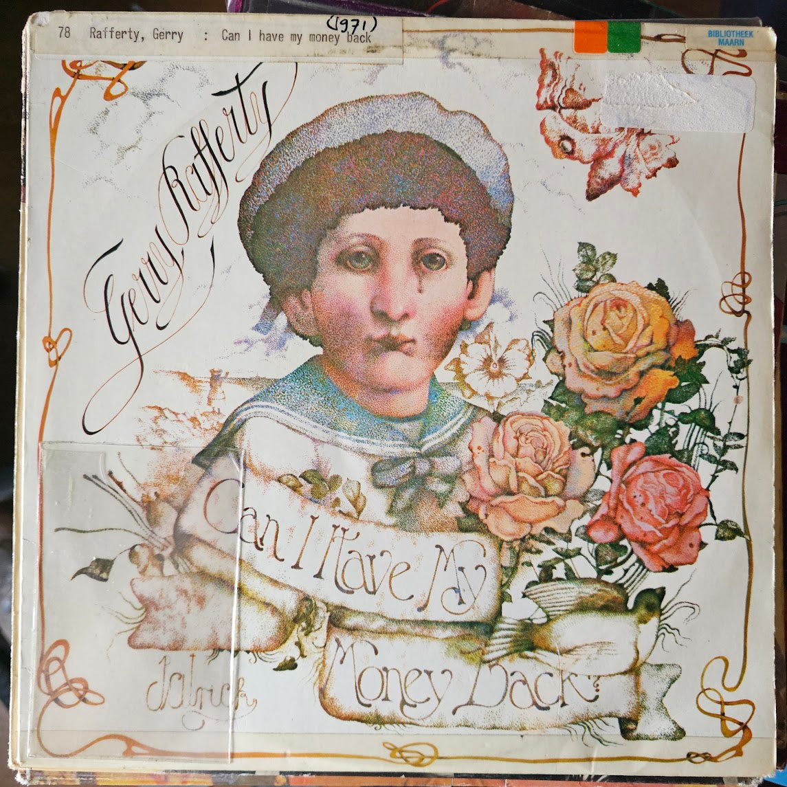 Gerry Rafferty - Can I Have My Money Back? (LP) Vinyl LP Media VG+ / Sleeve Zie Foto "VINYLSINGLES.NL"