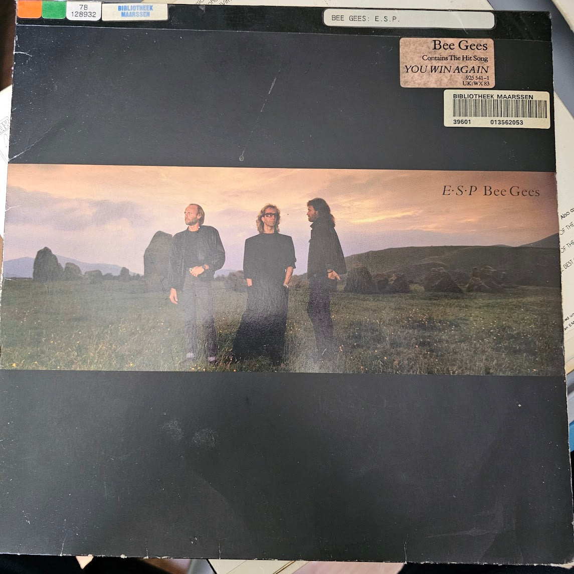 Bee Gees - E•S•P (LP) 51924 Vinyl LP Vinyl Goed / Hoes Zie Foto
