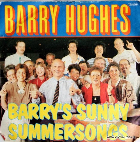 Barry Hughes - Barry's Sunny Summersongs Vinyl Singles Vinyl Zeer Goed / Hoesje Goed "VINYLSINGLES.NL"