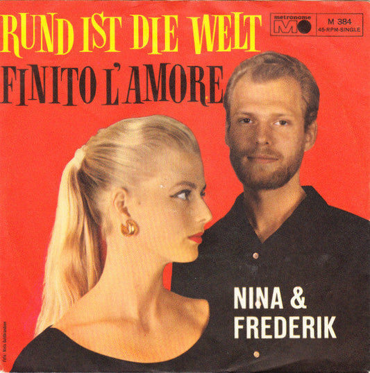 Nina & Frederik - Rund Ist Die Welt 13068 Vinyl Singles Vinyl Goed / Hoes Generic