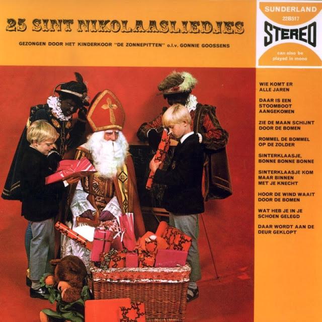 Kinderkoor de Zonnepitten - Sint Nikolaasliedjes (LP) 43671 Vinyl LP Vinyl Goed / Hoes Goed