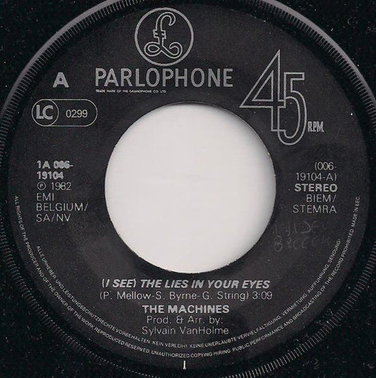 Machines - (I See) The Lies In Your Eyes 12018 Vinyl Singles Vinyl Goed / Hoes Generic
