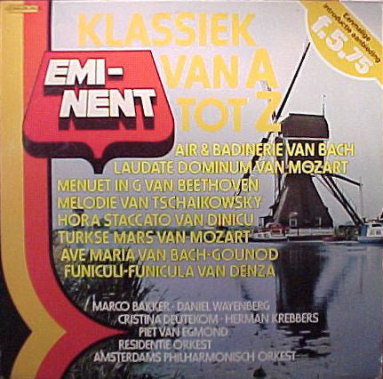 Various - Klassiek Van A Tot Z (LP) 40609 Vinyl LP Vinyl Goed / Hoes Goed