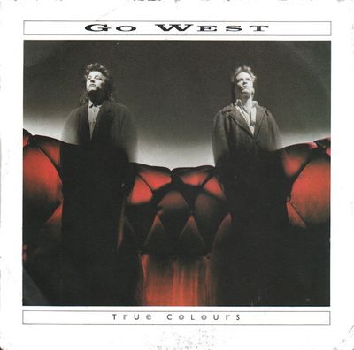 Go West - True Colours Vinyl Singles Vinyl Zeer Goed / Hoesje Goed "VINYLSINGLES.NL"