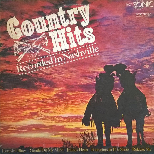 Famous Nashville Artists - Country Hits Recorded In Nashville (LP) Vinyl LP Vinyl Zeer Goed / Hoesje Goed "VINYLSINGLES.NL"