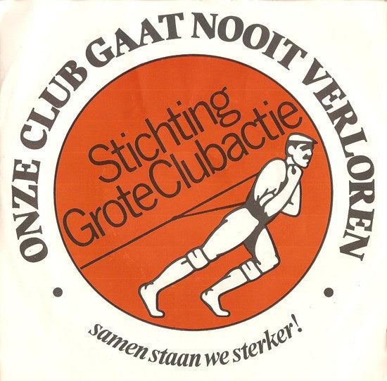 Marc Winter - Onze Club Gaat Nooit Verloren 23425 Vinyl Singles Vinyl Goed / Hoes Goed