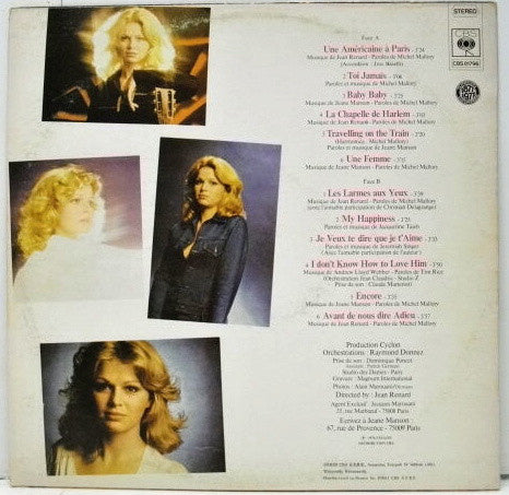 Jeane Manson - Jeane Manson (LP) 40490 Vinyl LP Vinyl Goed / Hoes Goed