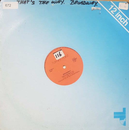 Broadway - That's The Way (I Like It) (Maxi-Single) 50131 Maxi-Singles Vinyl Goed / Hoes Goed