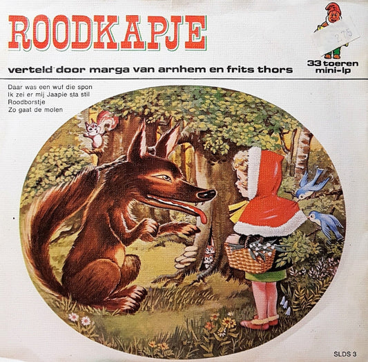 Marga Van Arnhem en Frits Thors - Roodkapje 23583 Vinyl Singles Vinyl Goed / Hoes Goed