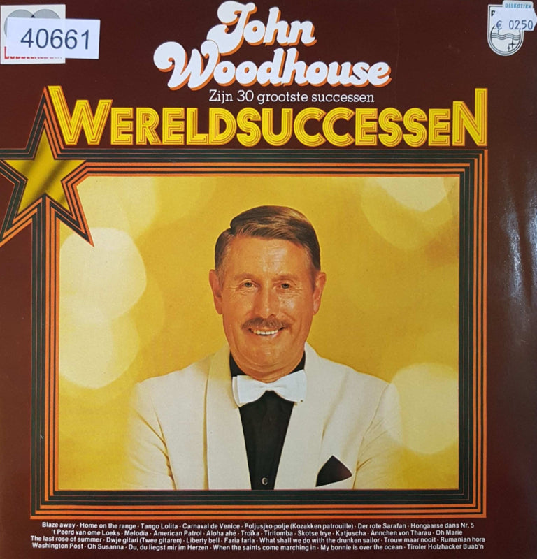 John Woodhouse - 30 Grootste Successen (LP) 40661 Vinyl LP Vinyl Goed / Hoes Goed