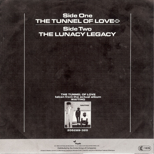 Fun Boy Three - The Tunnel Of Love Vinyl Singles Vinyl (G+) / Hoes (G) Tekst "VINYLSINGLES.NL"