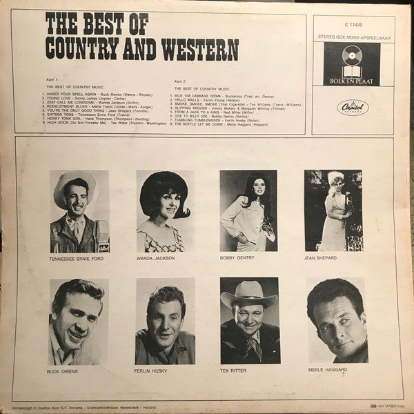 Various - Country And Western (LP) 40501 Vinyl LP Vinyl Goed / Hoes Goed