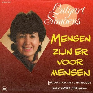 Lutgart Simoens - Mensen Zijn Er Voor Mensen 15637 Vinyl Singles Vinyl Goed / Hoes Goed