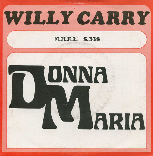 Willy Carry / De Vekes Van Het Bukenhof - Donna Maria 43116 Vinyl Singles Vinyl Goed / Hoes Goed