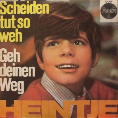 Heintje - Scheiden Tut So Weh Vinyl Singles Vinyl Goed / Hoesje Slecht "VINYLSINGLES.NL"