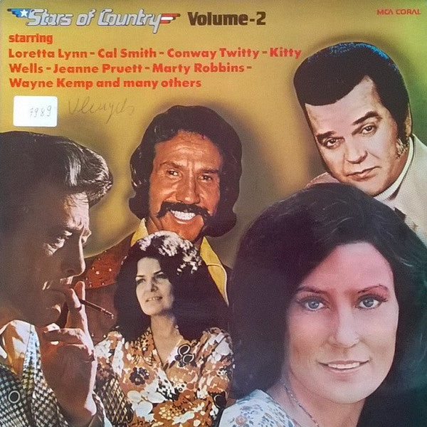 Various - Stars Of Country - Volume 2 (LP) 40512 Vinyl LP Vinyl Goed / Hoes Goed