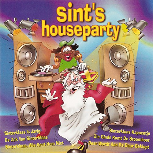 Gouden Nachtegaaltjes - Sint's Houseparty (CD) Compact Disc Vinyl Goed / Hoes Goed