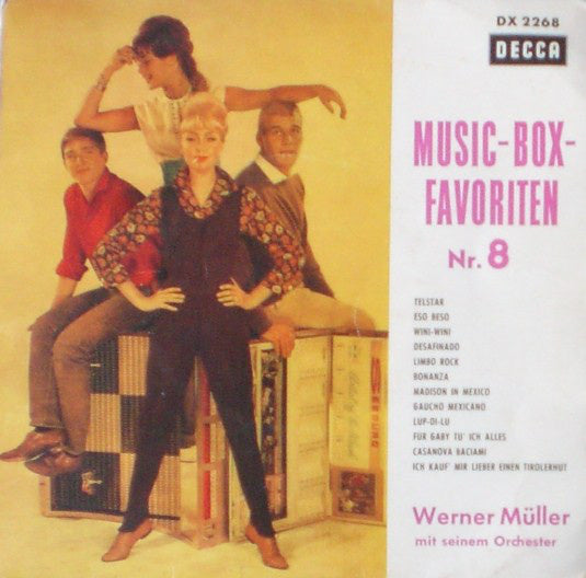 Werner Muller Und Sein Orchester - Music-Box-Favoriten Nr. 8 13008 Vinyl Singles EP Vinyl Goed / Hoes Goed