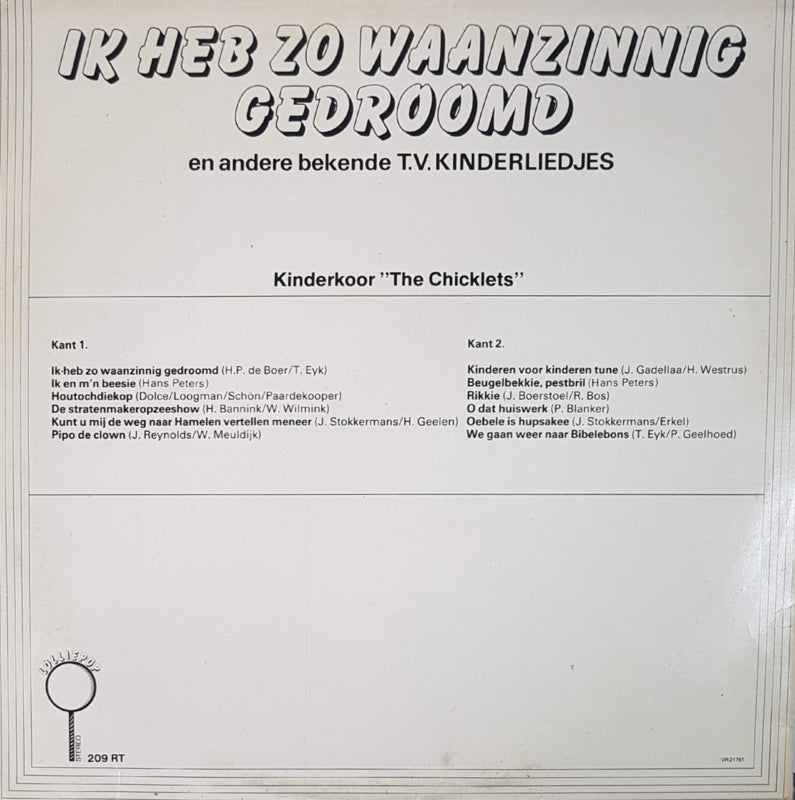 Kinderchor The Chicklets - I've had such a crazy dream (LP) 40141