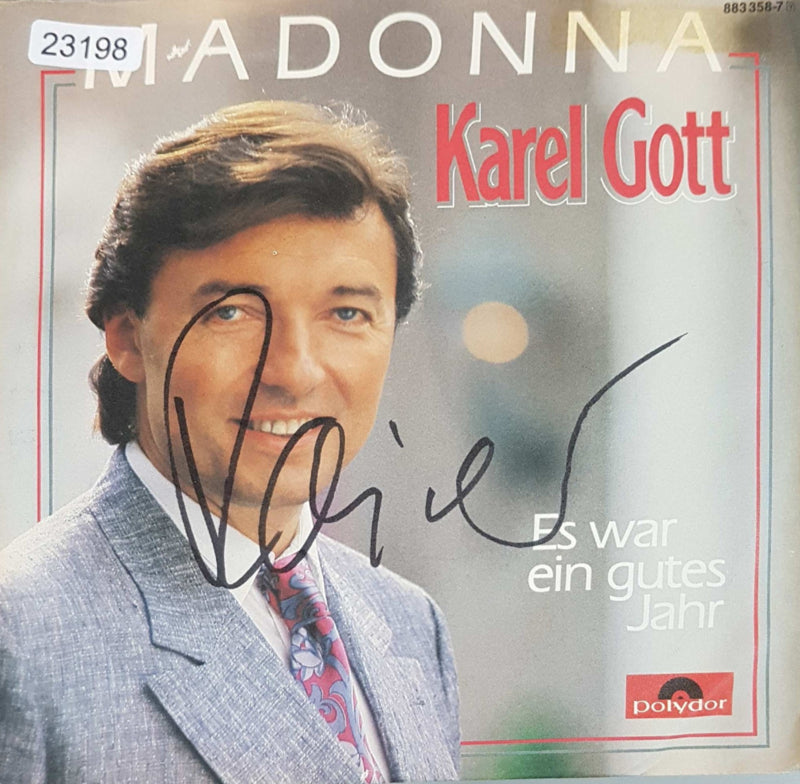 Karel Gott - Madonna 23198 Vinyl Singles Vinyl Goed / Hoes Goed