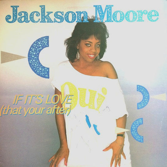 Jackson Moore - If It's Love (Maxi-Single) 42687 Maxi-Singles Vinyl Goed / Hoes Goed