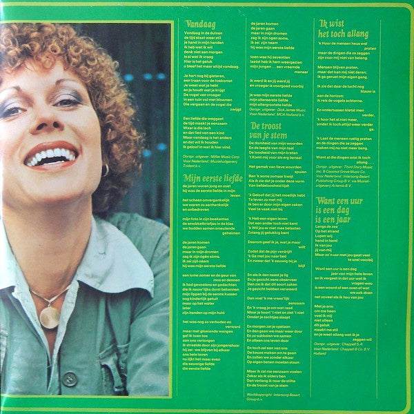 Conny Vandenbos - Van Dichtbij (LP) Vinyl LP Vinyl Zeer Goed / Hoesje Goed "VINYLSINGLES.NL"