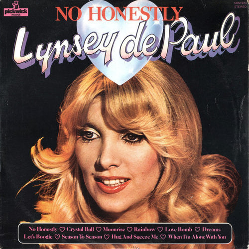 Lynsey de Paul - No Honestly (LP) 41157 Vinyl LP Vinyl Goed / Hoes Goed