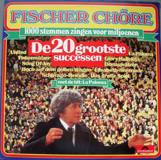 Fischer Chöre - De 20 Grootste Successen (LP) Vinyl LP Vinyl Zeer Goed / Hoesje Goed "VINYLSINGLES.NL"