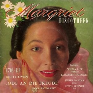 Beethoven - Ode An Die Freude Vinyl Singles EP Vinyl Zeer Goed / Hoesje Goed "VINYLSINGLES.NL"