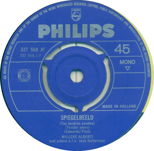 Willeke Alberti - Spiegelbeeld 15578 Vinyl Singles Vinyl Goed / Hoes Generic