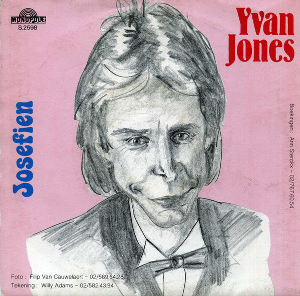 Yvan Jones - Ik Wil Alleen Maar Leven 13121 Vinyl Singles Vinyl Goed / Hoes Goed
