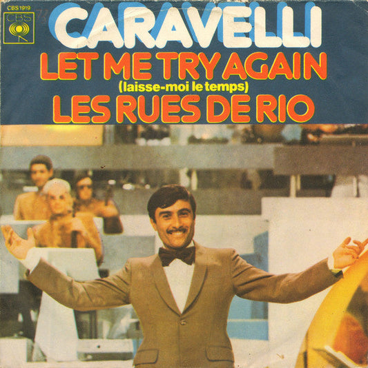 Caravelli - Let Me Try Again 22634 Vinyl Singles Vinyl Goed / Hoes Goed