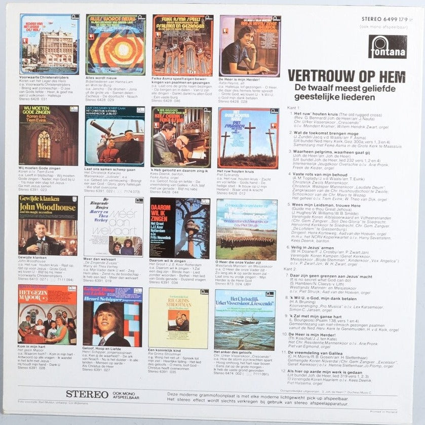 Various - Vertrouw Op Hem (LP) 40434 Vinyl LP Vinyl Goed / Hoes Goed