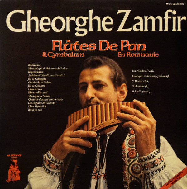 Gheorghe Zamfir - Flutes De Pan (LP) Vinyl LP Vinyl Zeer Goed / Hoesje Goed "VINYLSINGLES.NL"