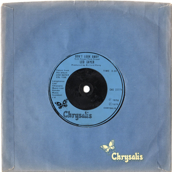 Leo Sayer - Raining In My Heart 22871 Vinyl Singles Vinyl Goed / Hoes Goed