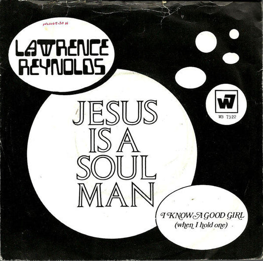 Lawrence Reynolds - Jesus Is A Soul Man 01271 Vinyl Singles Vinyl Goed / Hoes Goed