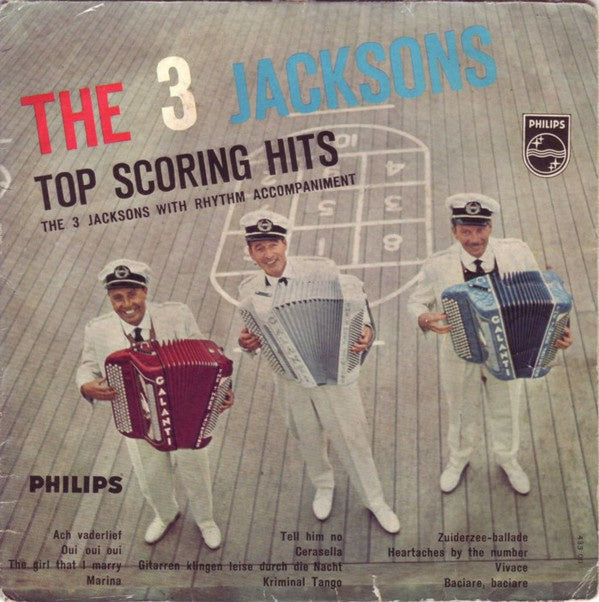3 Jacksons - Top Scoring Hits 34558 Vinyl Singles EP Vinyl Goed / Hoes Goed