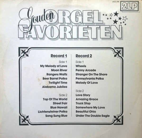 Magic Organ - Gouden Orgel Favorieten (LP) 40275