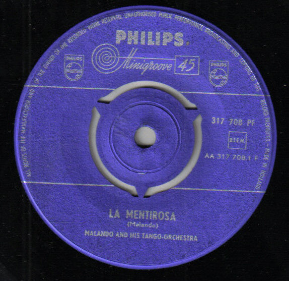 Malando und sein Tango-Orchester – La Mentirosa 22704
