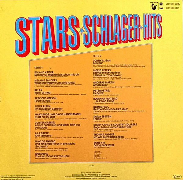 Verschiedenes – 20 Giganten Stars, Schlager, Hits (LP) 40239