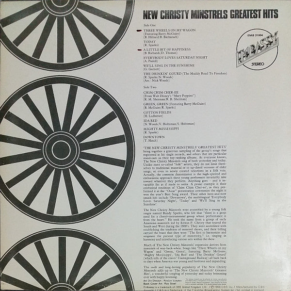 New Christy Minstrels - Greatest Hits (LP) 40510 Vinyl LP Vinyl Goed / Hoes Goed
