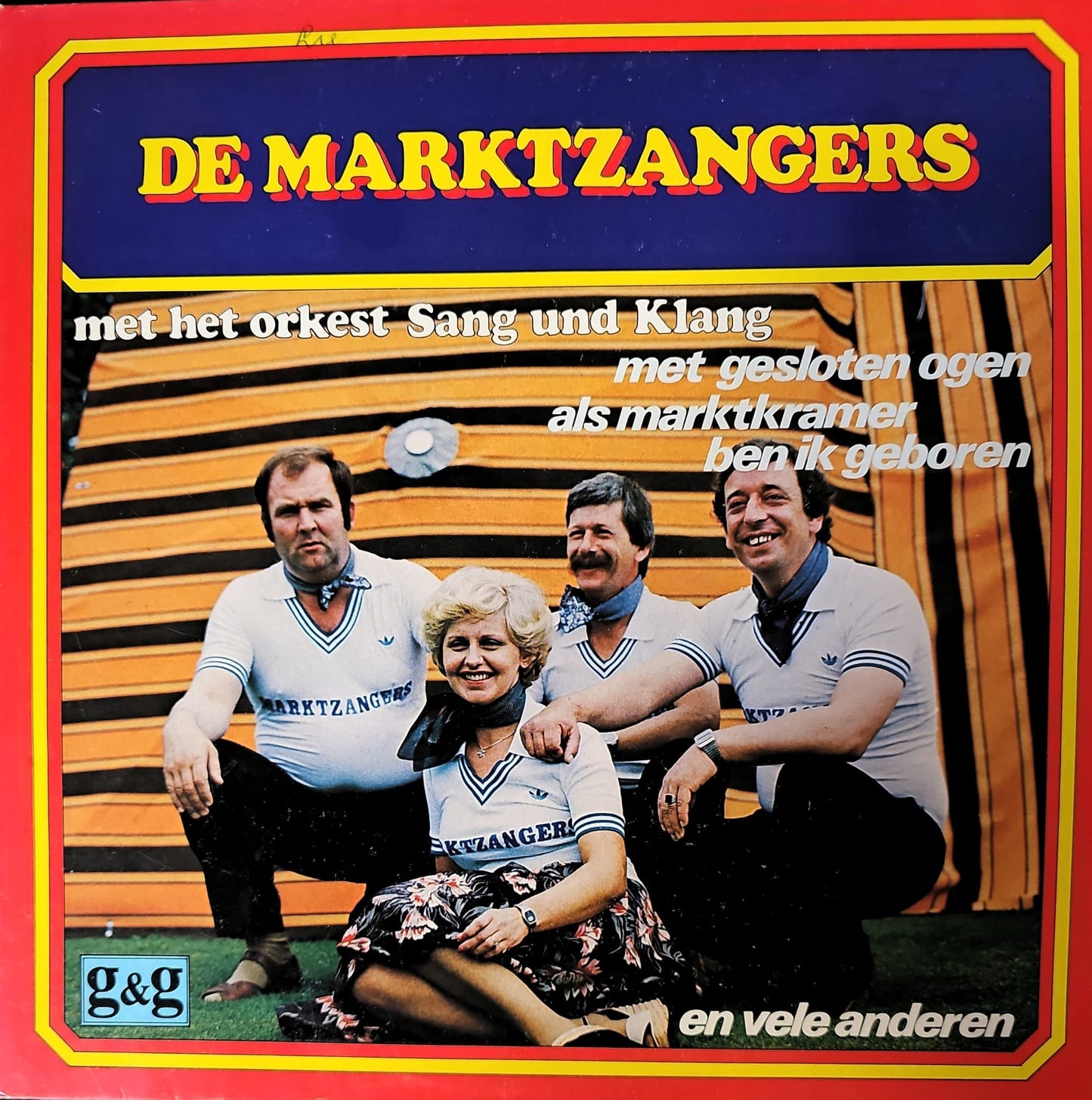 Marktzangers - En Vele Andere (LP) 43545 Vinyl LP Vinyl Goed / Hoes Goed
