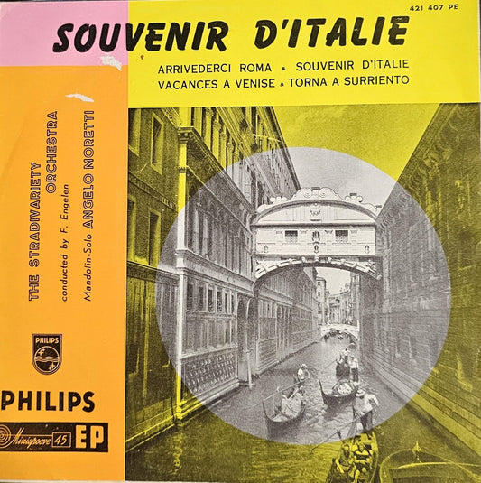 Stradivariety Orchestra - Arrivederci Roma 39771 Vinyl Singles EP Vinyl Goed / Hoes Goed