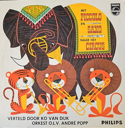 Met Piccolo En Saxo Naar Circus (10") 51616 Vinyl LP 10" Vinyl Goed / Hoes Goed