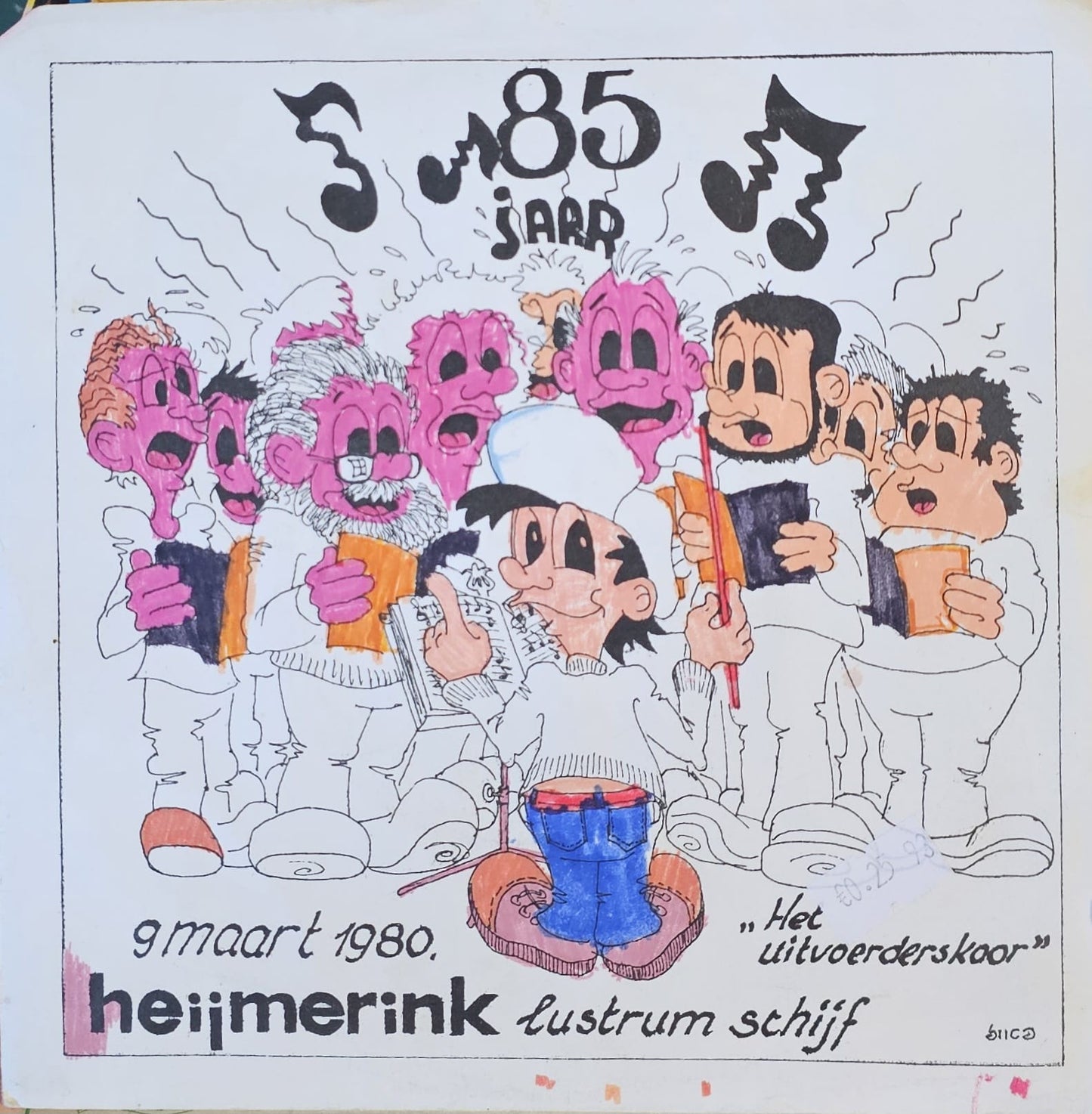 Uitvoerderskoor - Heijmerink Viert Feest Vinyl Singles Vinyl Goed / Hoes Goed