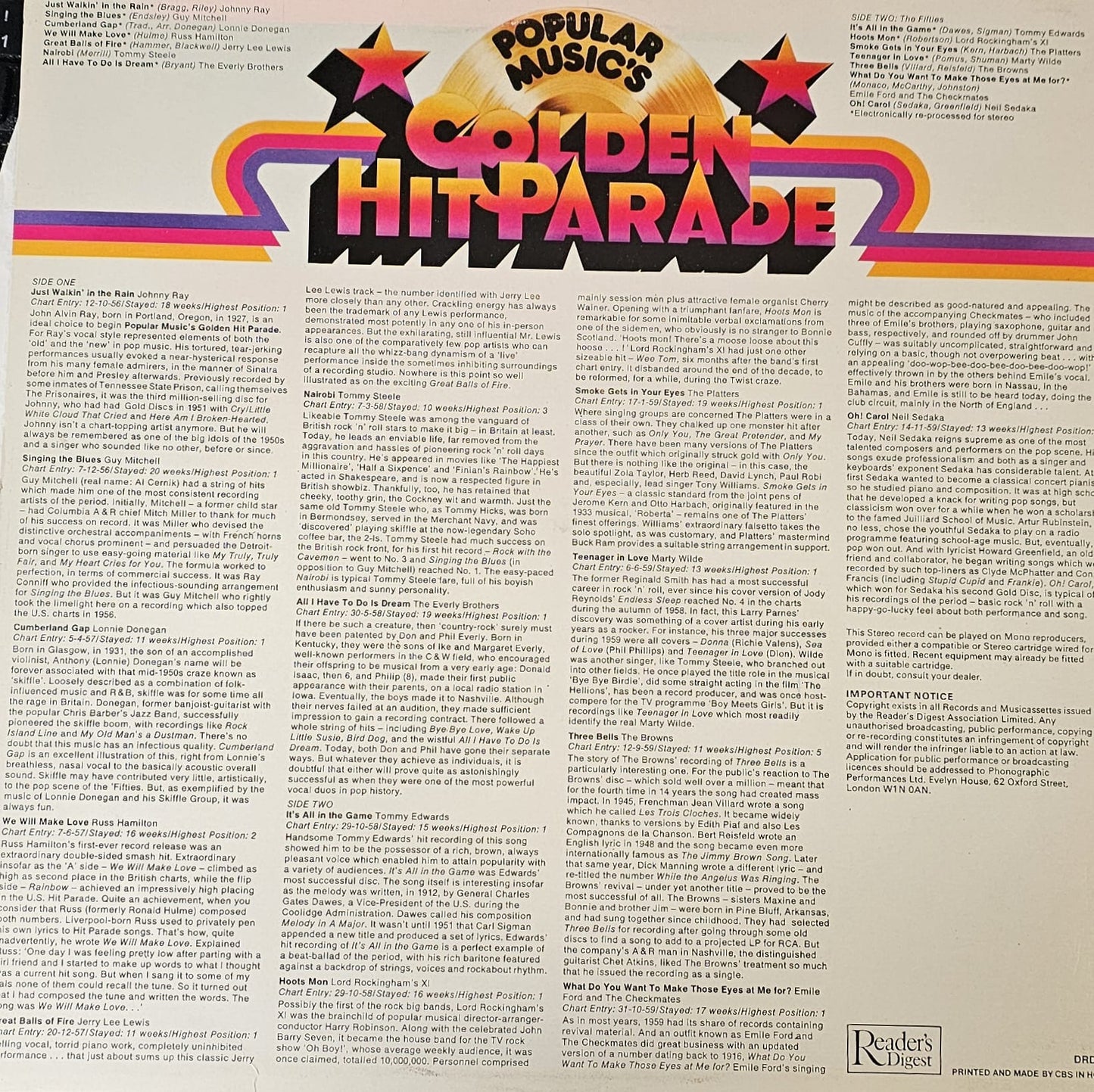 Various - Fifties 1 (LP) 52293 Vinyl LP VINYLSINGLES.NL