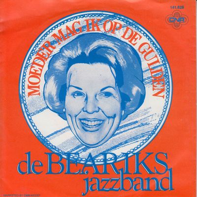 Beariks Jazzband - Moeder Mag Ik Op De Gulden Vinyl Singles Vinyl Zeer Goed / Hoesje Goed "VINYLSINGLES.NL"