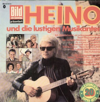 Heino - Heino Und Die Lustigen Musikanten (LP) Vinyl LP Vinyl Zeer Goed / Hoesje Goed "VINYLSINGLES.NL"