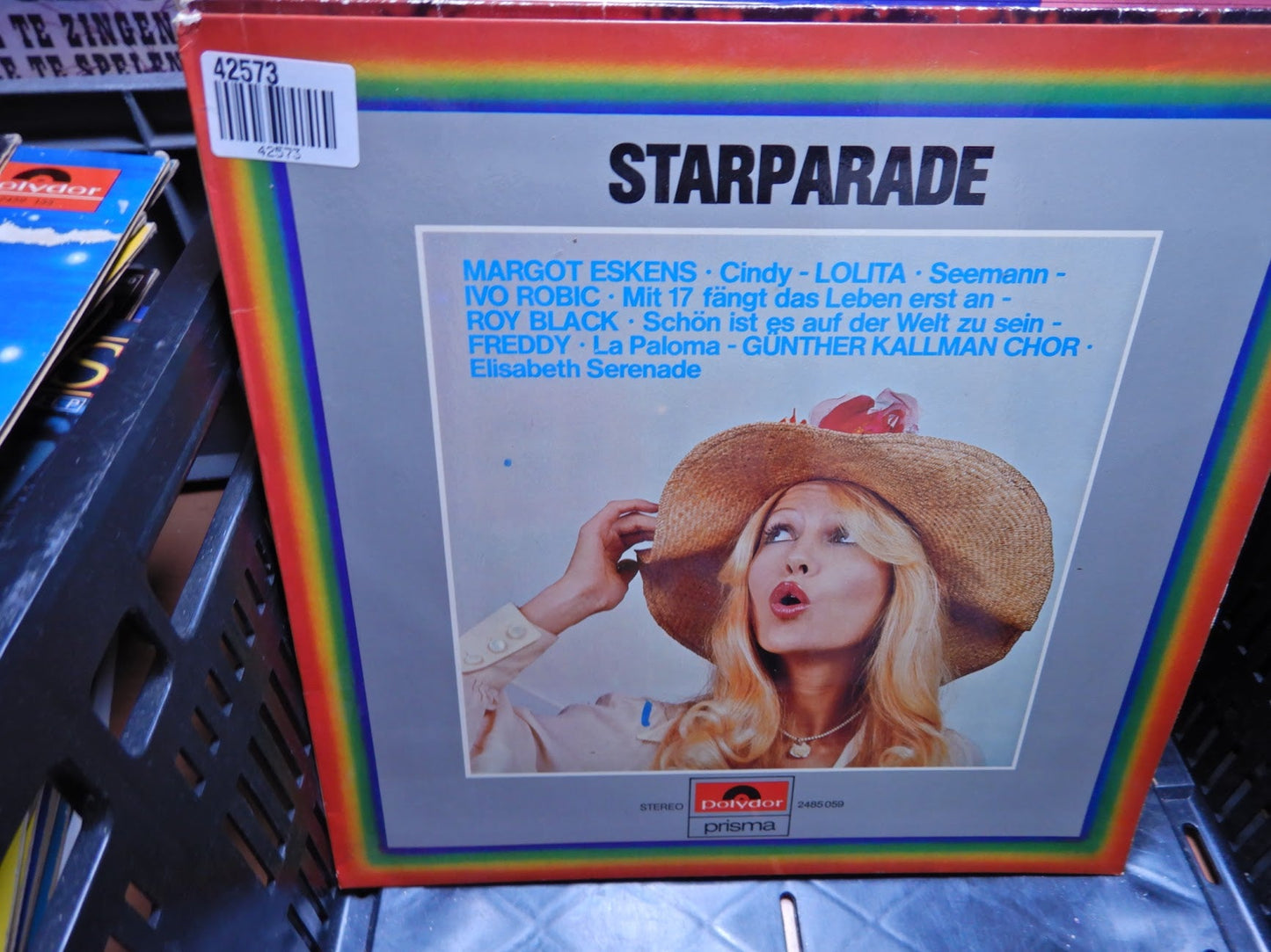 Various - Starparade (LP) Vinyl LP Vinyl Goed / Hoes Goed