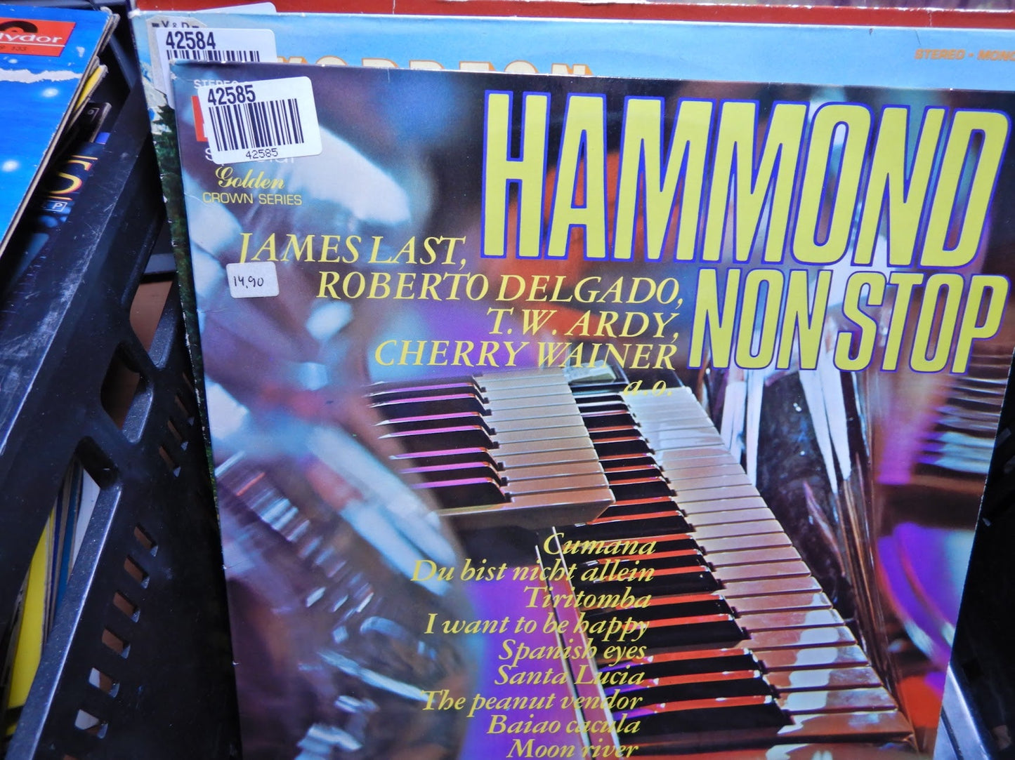 Various - Hammond Non Stop (LP) Vinyl LP Vinyl Goed / Hoes Goed
